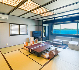 Cタイプ 展望風呂付きツイン＋和室15畳