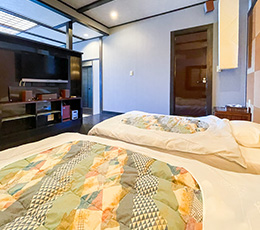 Cタイプ 展望風呂付きツイン＋和室15畳