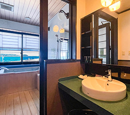 Cタイプ 展望風呂付きツイン＋和室15畳